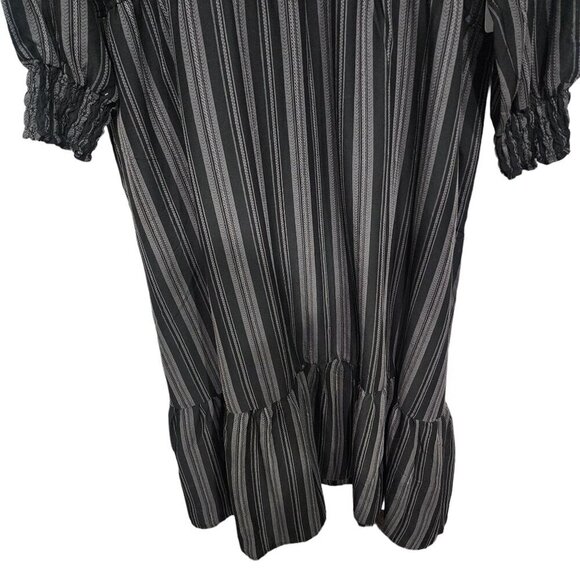 NEW Terra & Sky Women's Plus Peasant Tiered Long Sleeve Maxi Dress Size‎ 2X - Picture 6 of 13